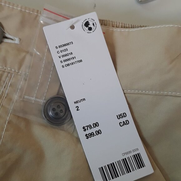 NWT Urban Outfitters BDG Rih Baggy Cargo Pants 2 Utility Carpenter Skater - Picture 14 of 16